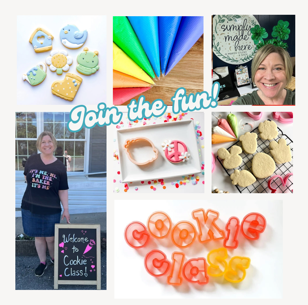 Cookie decorating class inspiration
